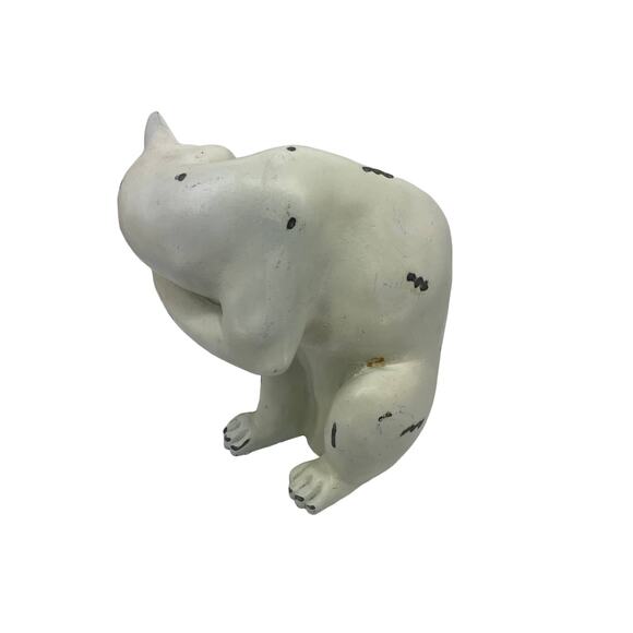Willow Brook Collection Vintage White Ceramic Cat Figurine - Picture 4 of 9